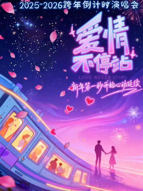 2025跨年倒计时爱情不停站演唱会西安站（时间场次+歌单活动+门票预订）
